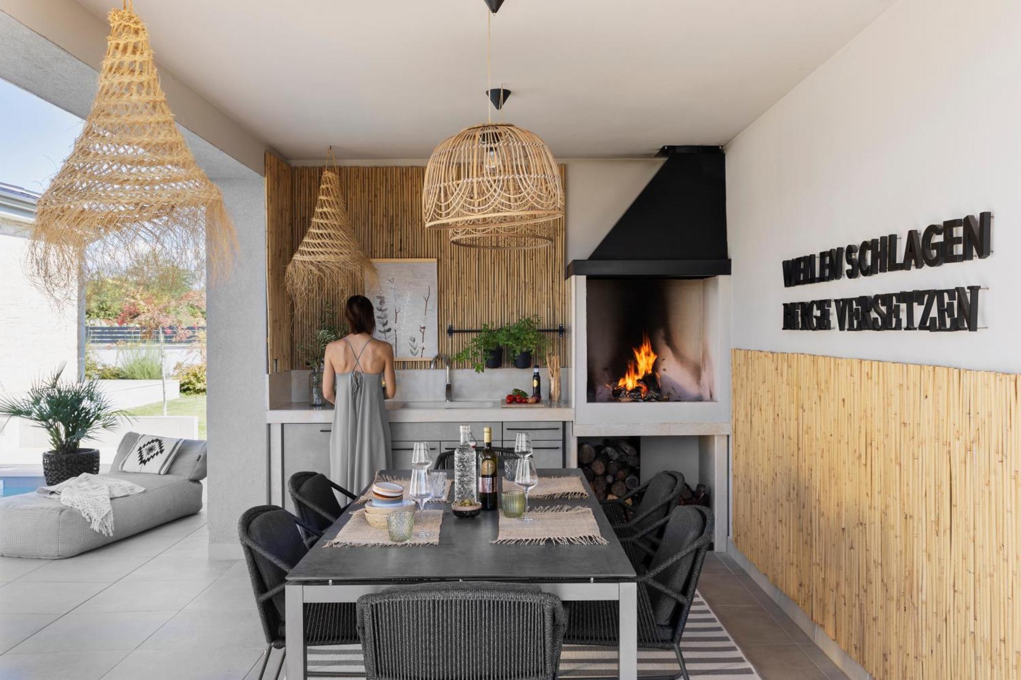 Villa Bewegte Berge Kaštelir Exteriör bild